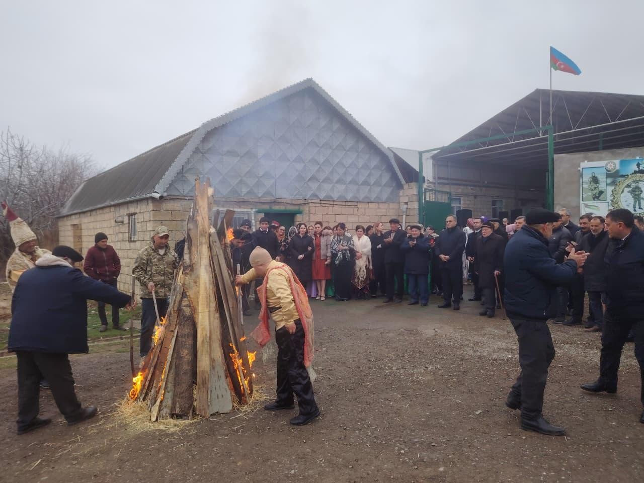 Goranboyda su çərşənbəsi qeyd edildi - FOTOLAR